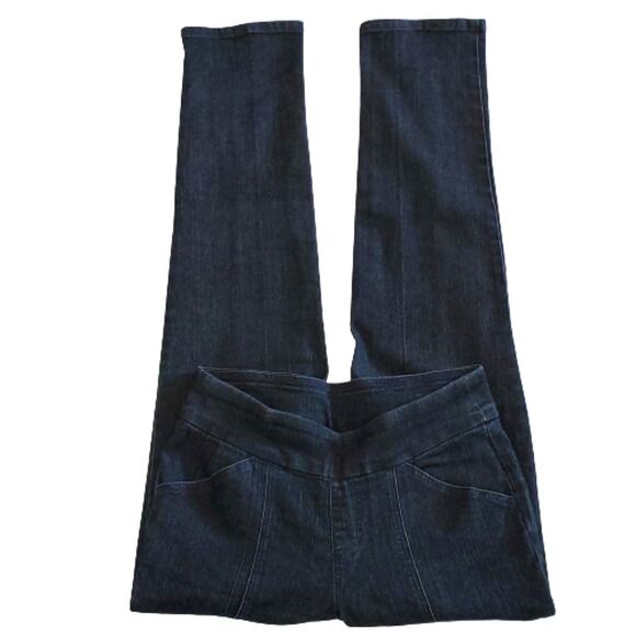 D&Co. Pull-on Stretch Jeans Blue Denim 10T - Picture 1 of 6